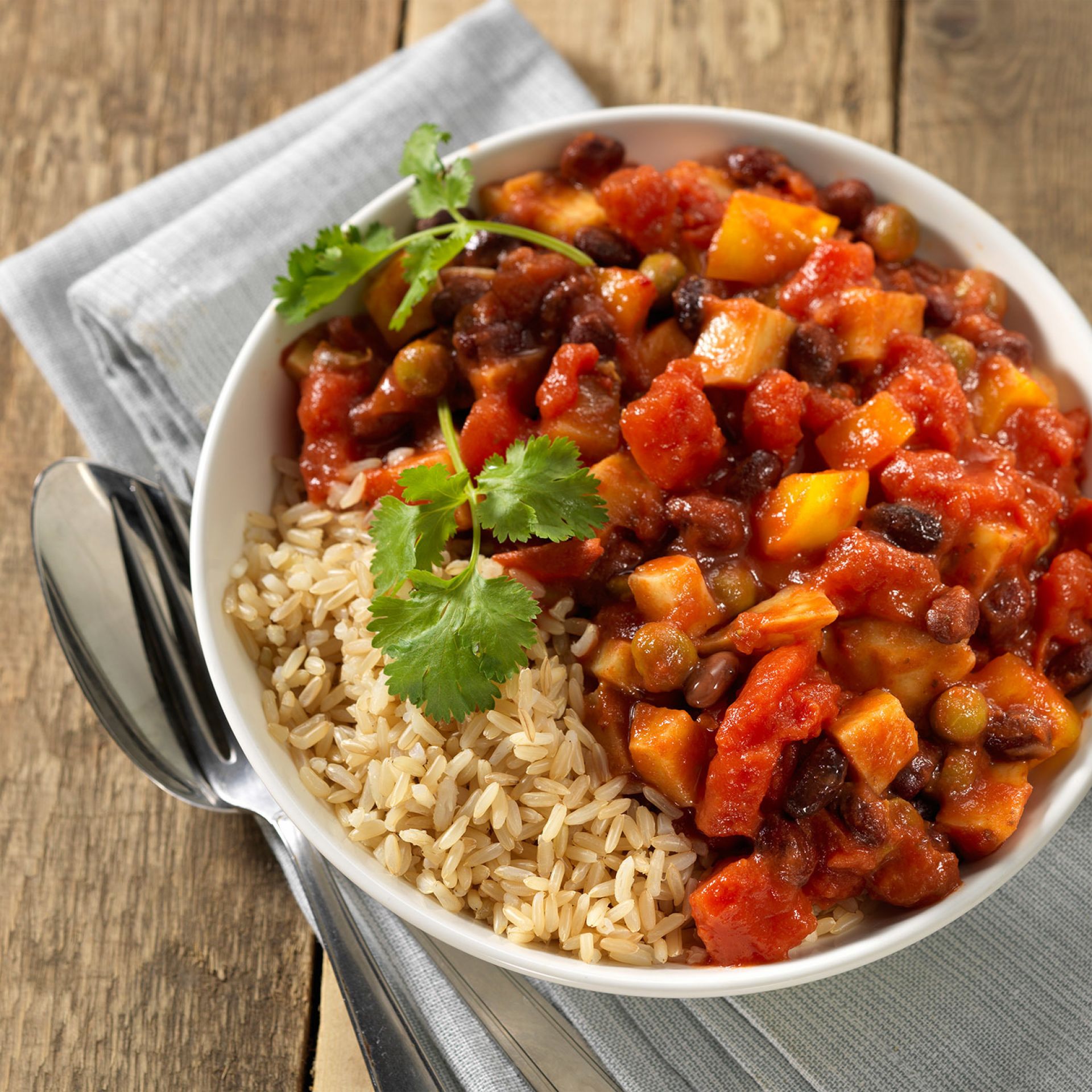 Chili sin carne met kidneybonen chili